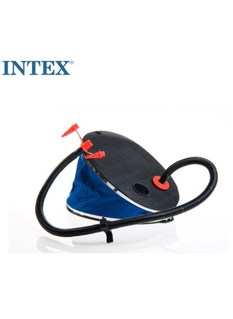 Large Multipurpose Foot Pump，Inflation and Inhalation Dual-purpose，Air Pump with 3 Air Nozzles and 30cm Hose，Portable Air Pump for Pool Floats Air Mattress，Superb Endurance