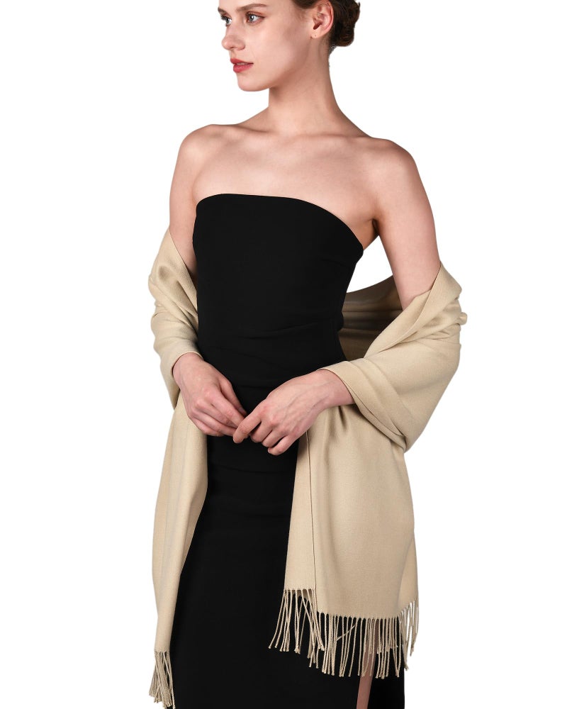 FURTALK Pashmina Shawls and Wraps for Evening Dress Women's Scarf Wedding Bride Bridesmaid Gifts Winter Scarves - Image 2