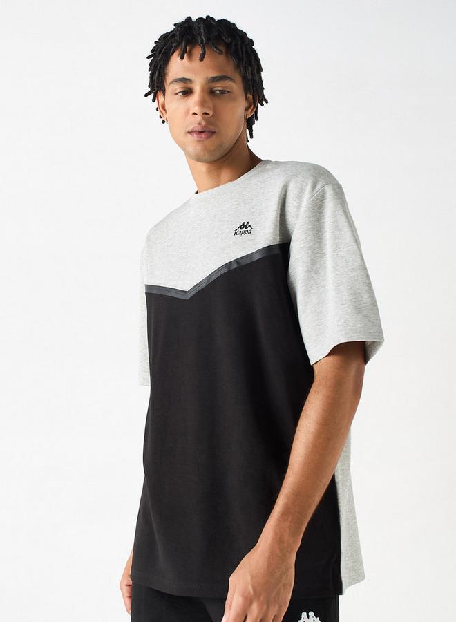 كابا تيشيرت بأكمام قصيرة وقوالب ملونة من كابا - Image 1