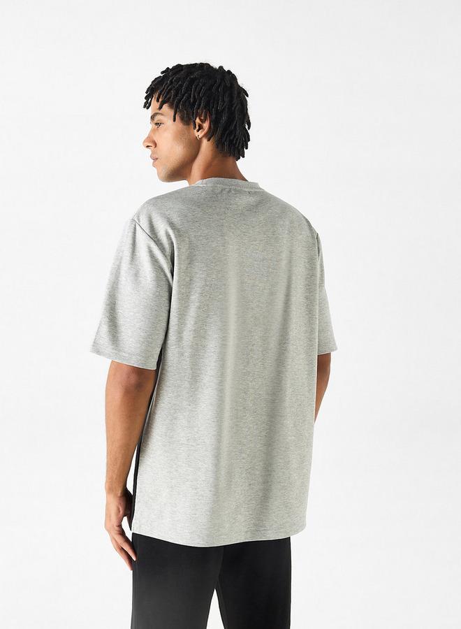 كابا تيشيرت بأكمام قصيرة وقوالب ملونة من كابا - Image 3