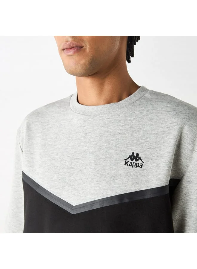 Kappa Kappa Colourblock T-shirt with Short Sleeves