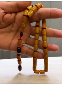 just naturals German Faturan Prayer Beads For Men 31 Beads Size 8mm x 11mm  - Image 4