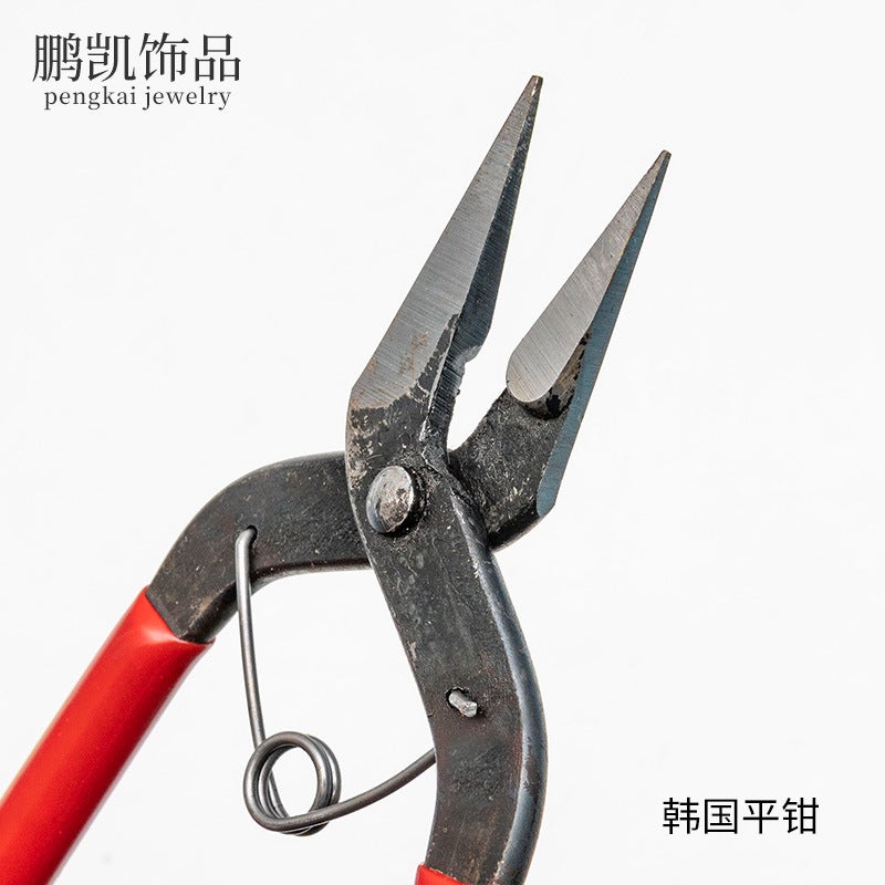 Handcrafted Pointed Pliers Multi-tool for DIY Jewelry Korean flat pliers 