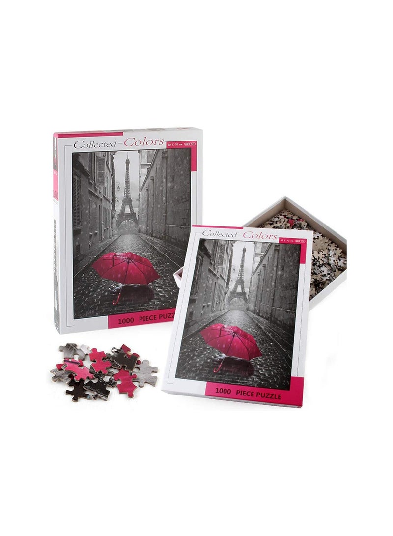 Hao XIANG 1000pcs Jigsaw Puzzles Building Model - Paris - Image 3