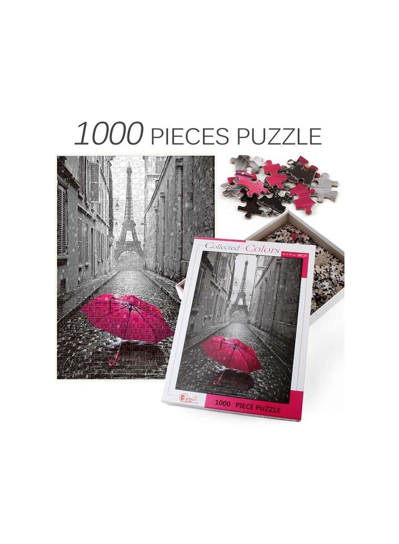 Hao XIANG 1000pcs Jigsaw Puzzles Building Model - Paris - Image 4