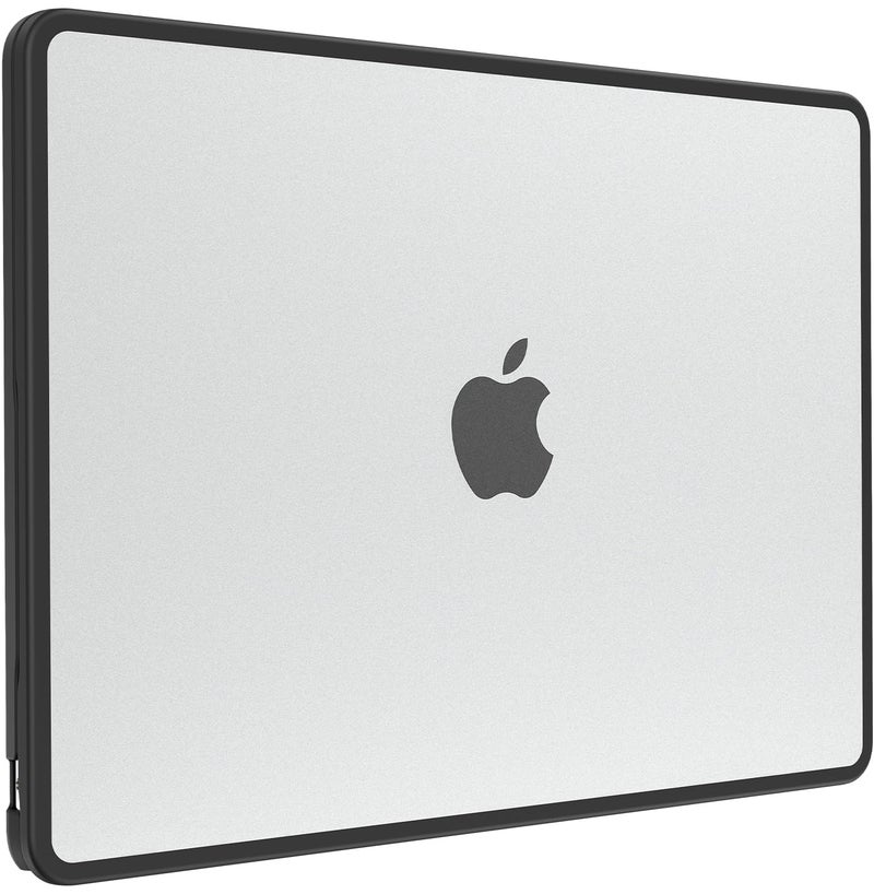 BlueSwan Anti-Cracking Case for MacBook Air 13 inch, M5 2026 M4 M3 M2 2025-2022 A3449 A3240 A3113 A2681, Drop Protection Soft TPU Bumper PC Base for Air 13.6 inch, Frosted Clear - Image 1