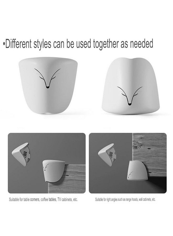 P-Plus International Corner Protector For Baby Furniture Corner Guard & Edge Safety Bumpers Baby Proof Bumper & Cushion To Cover Sharp Furniture & Table Edges(White Pack Of 4) - Image 4