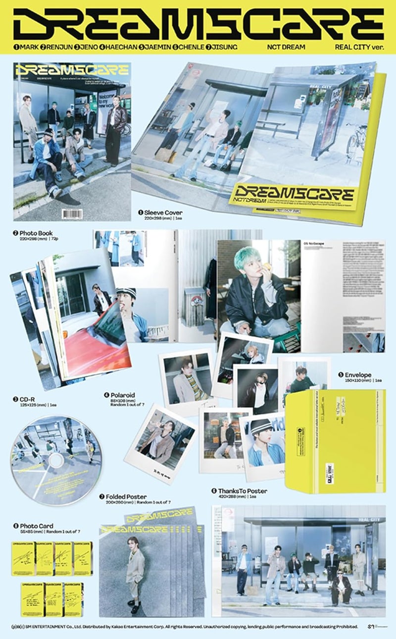 Koread NCT DREAM DREAMSCAPE 4th Album (REAL CITY Ver) - Image 2