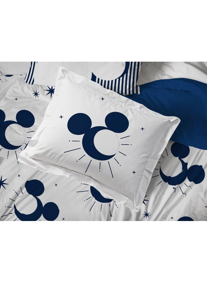 Jay Franco - Jay Franco Disney Mickey Mouse Twin Comforter Set - 5 Piece Bedding Includes Sheet Set & Pillow Covers - Super Soft Cozy Celestial Bedding - Image 1