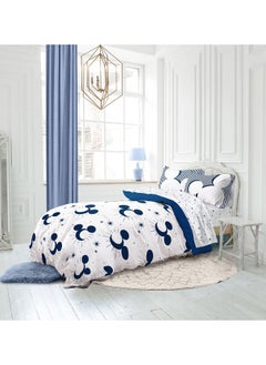 Jay Franco Jay Franco Disney Mickey Mouse Twin Comforter Set - 5 Piece Bedding Includes Sheet Set & Pillow Covers - Super Soft Cozy Celestial Bedding  - Image 5