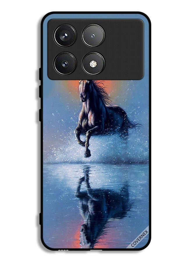 Covernex Xiaomi Redmi K70 Pro Protective Case Cover Horse Running In Water Art - Image 1