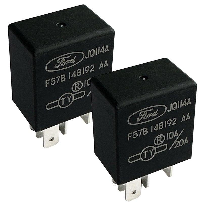 Blairwrick 2Pcs F57B 14B192 AA 10A20A 12VDC 5Pins Automotive Relay F57B 14B192 AA - Image 3