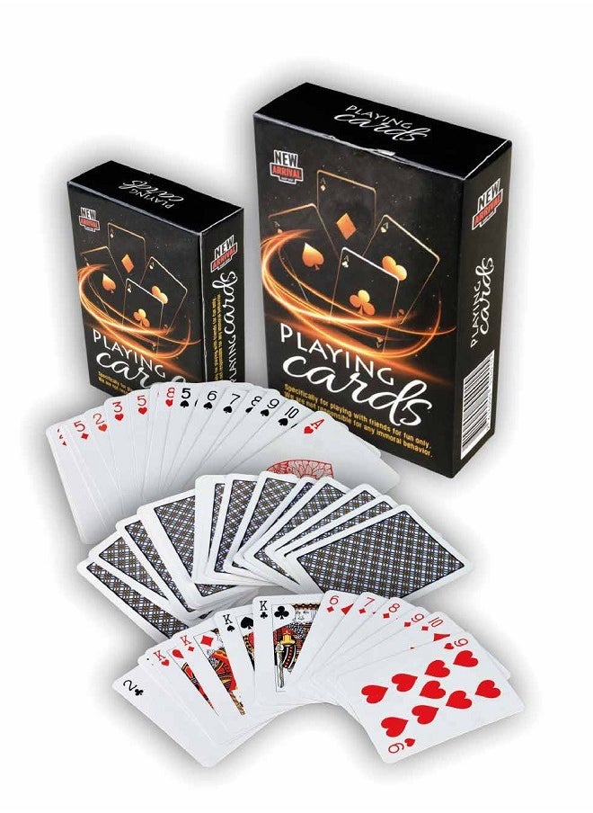 Generic - 5 In 1 Card Games For Entertainment - For Family and Friends (Screw - Playing Cards - Open a Subject - Say or Do - Identical) Comes in a Value Box - Image 1