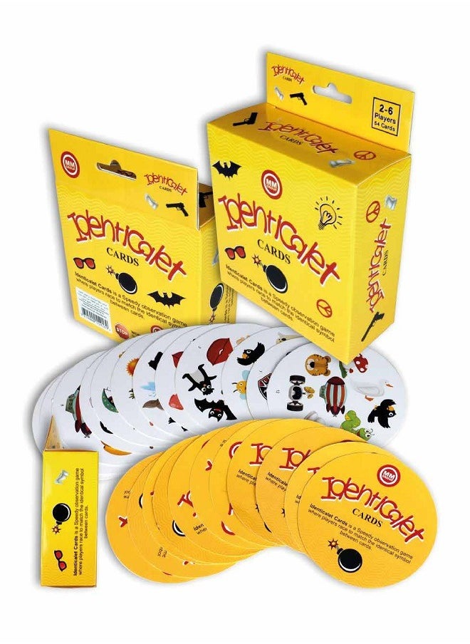 Generic - 5 In 1 Card Games For Entertainment - For Family and Friends (Screw - Playing Cards - Open a Subject - Say or Do - Identical) Comes in a Value Box - Image 1