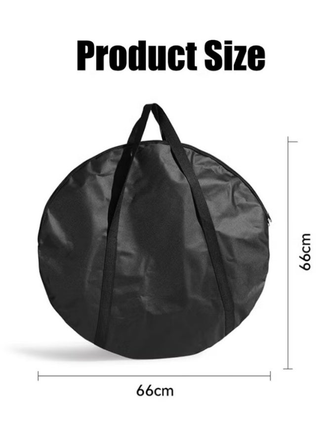 Carry Bag for Jackaroo Board Game, Waterproof Oilproof Oxford Cloth Bag, Portable Round Bag, Large Toys Storage Bag, Camping Pan Bag, Durable Bakeware Storage Bag, Picnic Cookware Bag, Cable Carry Bag, Camping Supplies, 66*66cm - Image 3