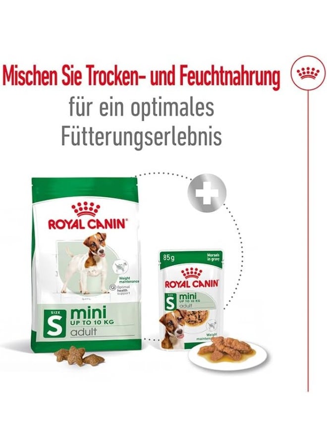 ROYAL CANIN Roya canin Mini Adult Wet Pouches Dog Food - 12X85G  - Image 5