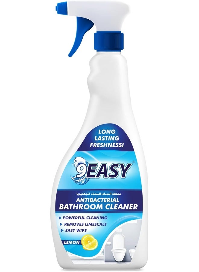 QUICK AND EASY 9Easy Antibacterial Bathroom Cleaner 650Ml - Image 1