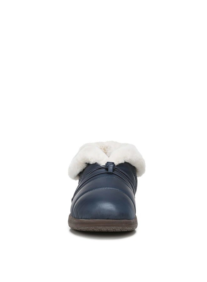 Vionic Gabrie Women's Puffy Arch Supportive Slipper, Navy Shearl, 6 - Image 5