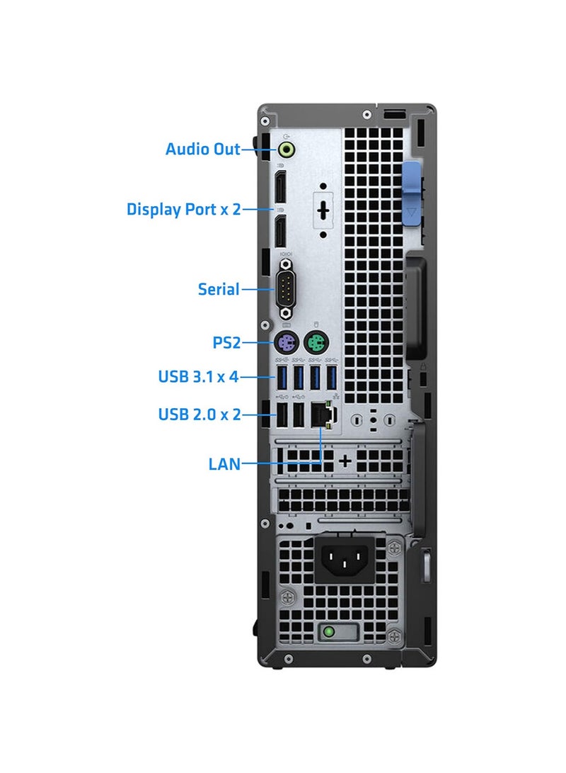 ديل جهاز كمبيوتر مكتبي OptiPlex 7090 Tower XCTO (معالج Intel i9-11900، ذاكرة وصول عشوائي 16 جيجابايت، قرص تخزين m.2 سعة 500 جيجابايت + قرص صلب سعة 1 تيرابايت، واي فاي، يدعم شاشات DisplayPort بدقة 4K، منفذ HDMI) نظام التشغيل Windows 11 Pro | أسود أسود - Image 4