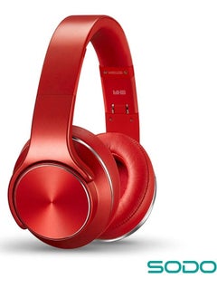 SODO MH5 2 in 1 Bluetooth Headphones Twist-out Speaker Bluetooth 4.2 Over-ear Headset NFC FM Radio TF Card Reading 3.5mm Wired Earphone AUX IN Hands-free with Microphone