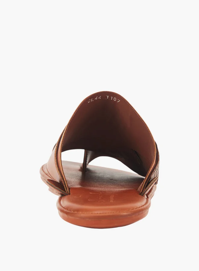 Al Waha Men's Arabic Sandals with Toe Loop - Ramadan Collection