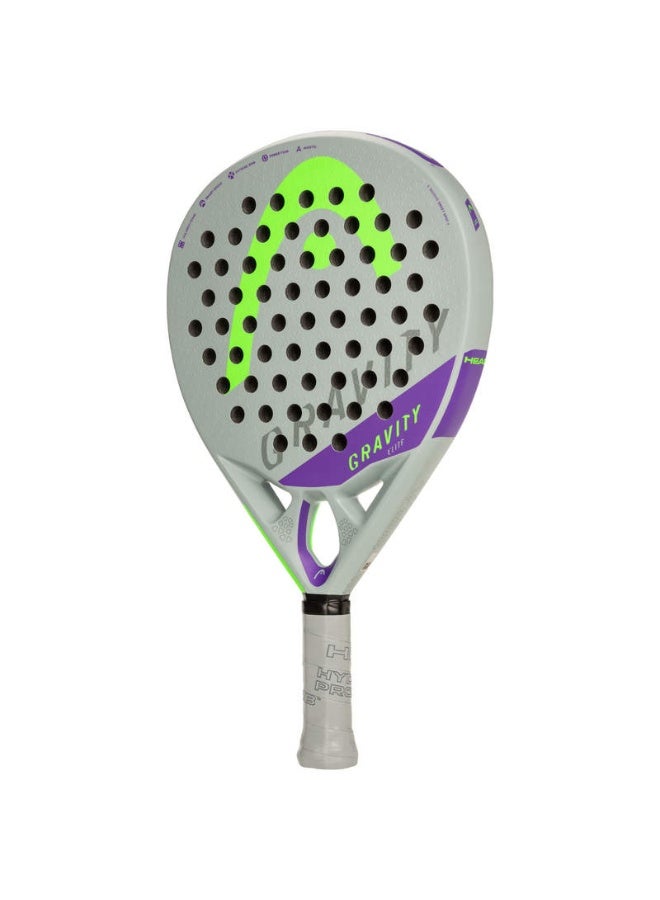 HEAD Gravity Elite Padel Racket - with New Auxetic construction for sensational feel, Shape : Round, Weight : 365 grams - Image 1