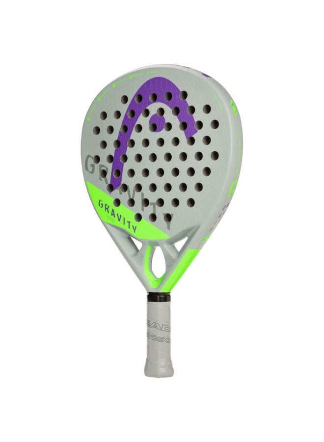 HEAD Gravity Elite Padel Racket - with New Auxetic construction for sensational feel, Shape : Round, Weight : 365 grams - Image 2