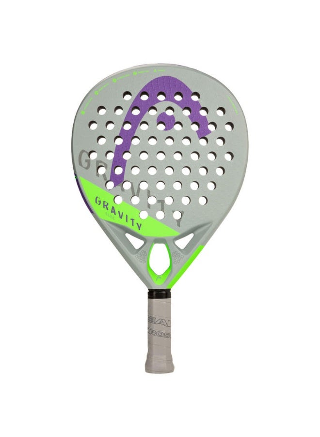 HEAD Gravity Elite Padel Racket - with New Auxetic construction for sensational feel, Shape : Round, Weight : 365 grams - Image 4