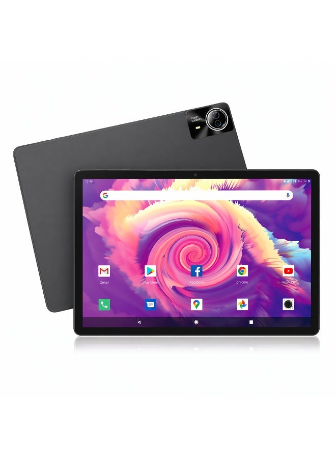 C idea P200 14" Smart Tablet PC, 16GB RAM + 512GB Storage, Android 14, 10000mAh, 5G WiFi, 13MP+5MP Camera, Keyboard & Mouse – Black - Image 1