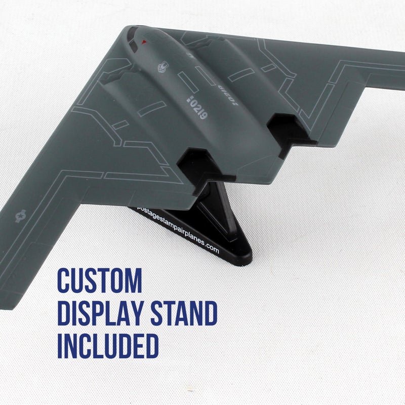 Daron B-2 Spirit Stealth Bomber Die-Cast Model â€“ 1:280 Scale Long-Range Strategic Aircraft Replica with Display Stand, Highly Detailed, 3â€ Length x 7.4â€ Wingspan, Adult Collectible Ages 14+ - Image 5