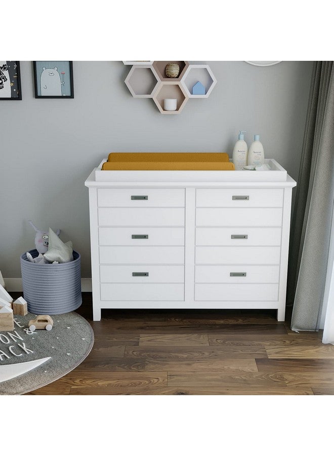 Natemia غطاء وسادة تغيير من القطن العضوي - 16X32 - ناعم كالحرير ومضاد للحساسية - يناسب المهد والسرير الجانبي - هدية مثالية لسجل حفلات استقبال المواليد - Image 4