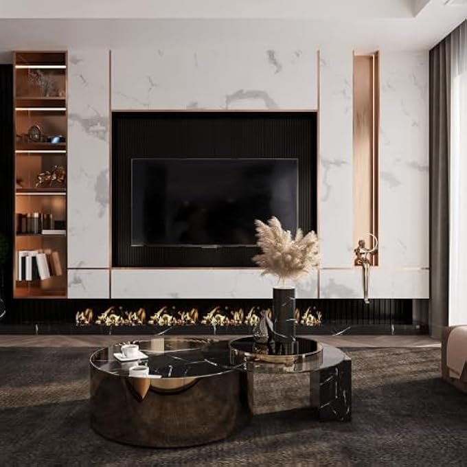 9.84FT X 1.97" WALL TRIM PEEL AND STICK MOLDING TRIM FRAME, SELF ADHESIVE STAINLESS STEEL MIRROR FINISH METAL STRIP TRIM FOR WALL CEILING FLOOR CABINET TILE EDGE, SILVER MIRROR - Image 3