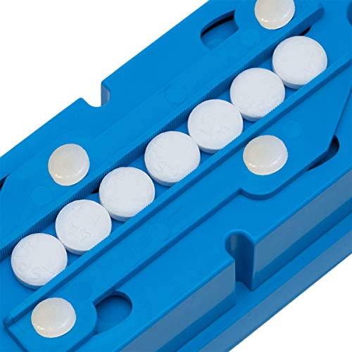 Pillcut Multiple Pill Splitter. Original Patented Design, with Accurate Pill Alignment, Sturdy Cutting Blade and Blade Guard, for Splitting and Quartering Round or Oblong Pills.US Patent No. 9,827,165. - Image 5