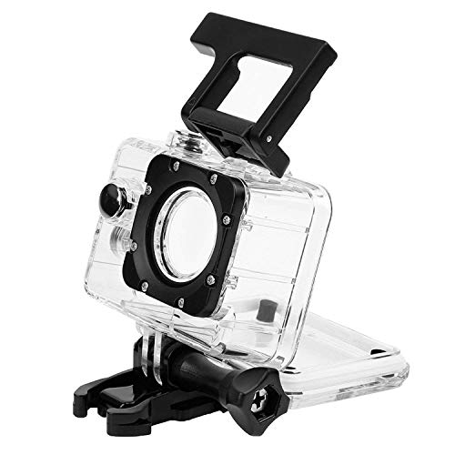 Action Pro 30M Waterproof Underwater Housing Case Shell Frame Cover Compatible with EK7000/EK500/SJ4000 /SJ4000 WIFI/SJ4000 Plus/SJ7 DBPOWER/EX5000 FITFORT/Lightdow Campark/WIMIUS Action Camera - Image 3