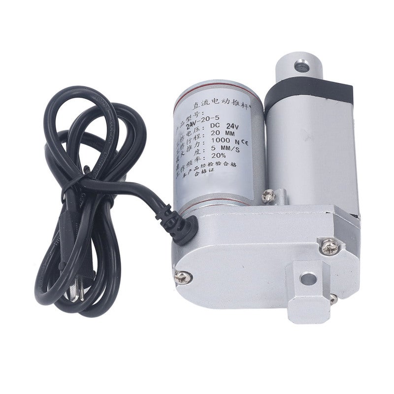 Linear Actuator 1000N Thrust 20mm Stroke Remote & Automatic Control High-Efficiency Aluminium Alloy Sturdy Structure - Precise Linear Motion Electric Drive for Electric Sofas Lifting Systems Treatment - Image 1