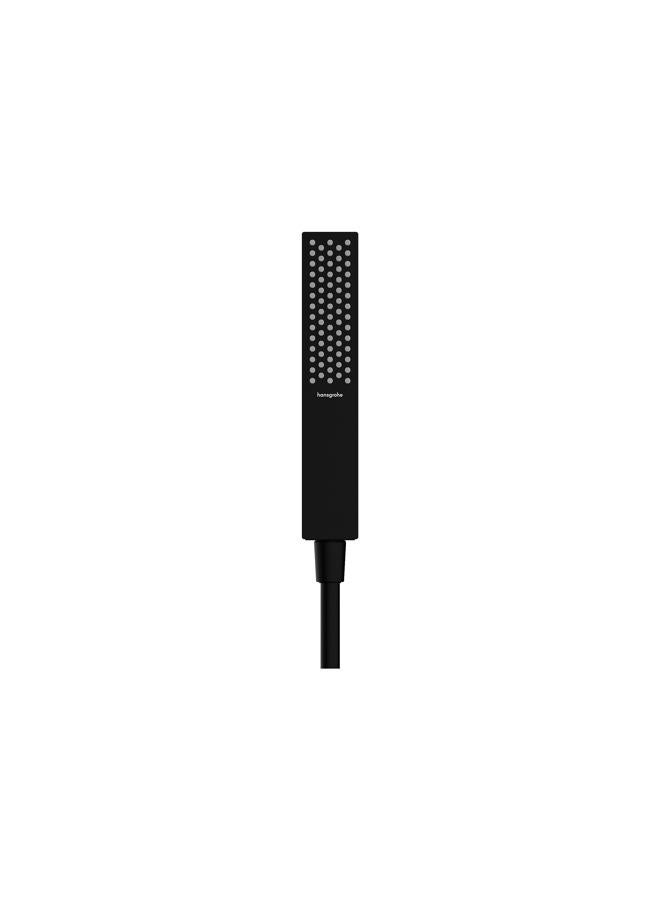 hansgrohe Pulsify E 2-inch Modern Handheld Shower Head 1-Spray PowderRain in Matte Black, 24321671 - Image 2