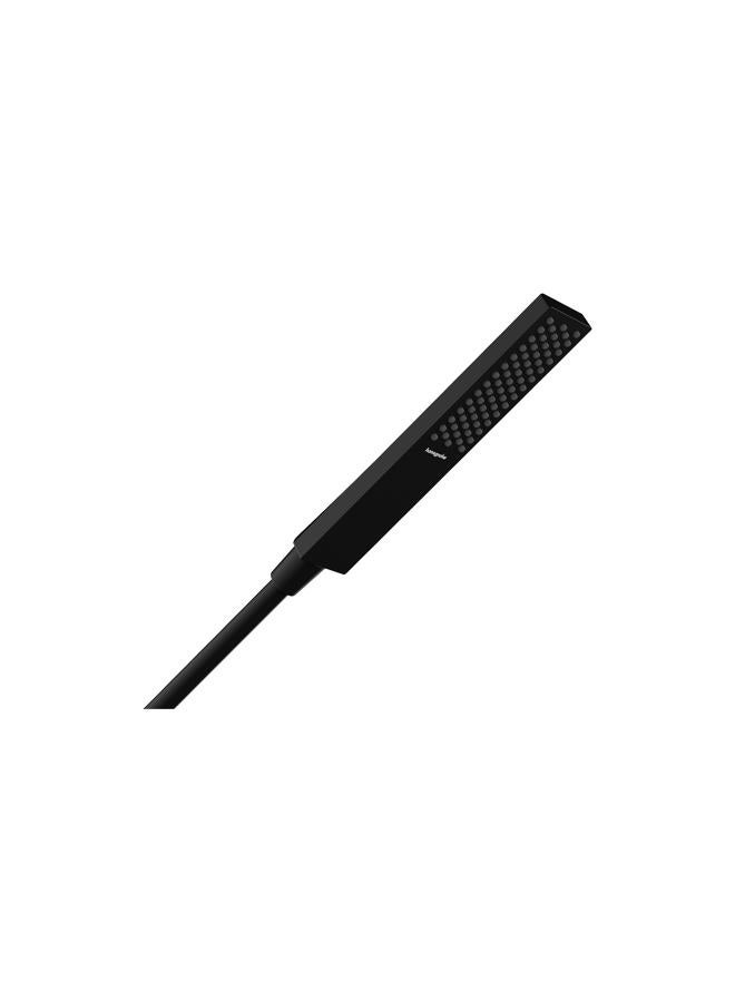 hansgrohe Pulsify E 2-inch Modern Handheld Shower Head 1-Spray PowderRain in Matte Black, 24321671 - Image 1