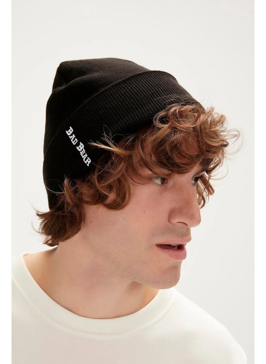 باد بير Label Beanie Night