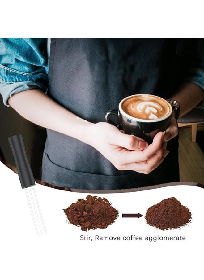 RANK - Coffee Needle Pen Size WDT Tool Espresso Distribution Tool Powder Stirrer With Aluminum Stand - Image 1