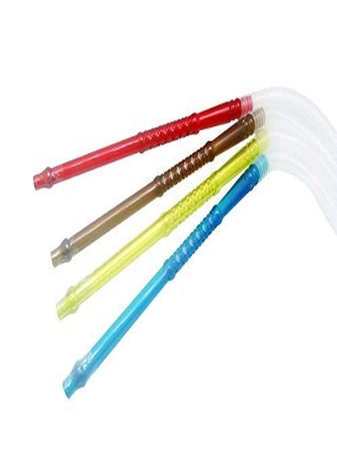 Timashose 4 Pack Healthy Hookah Hose Premium Disposable Houka Hoses Sterile Washable Long Handle - Image 1