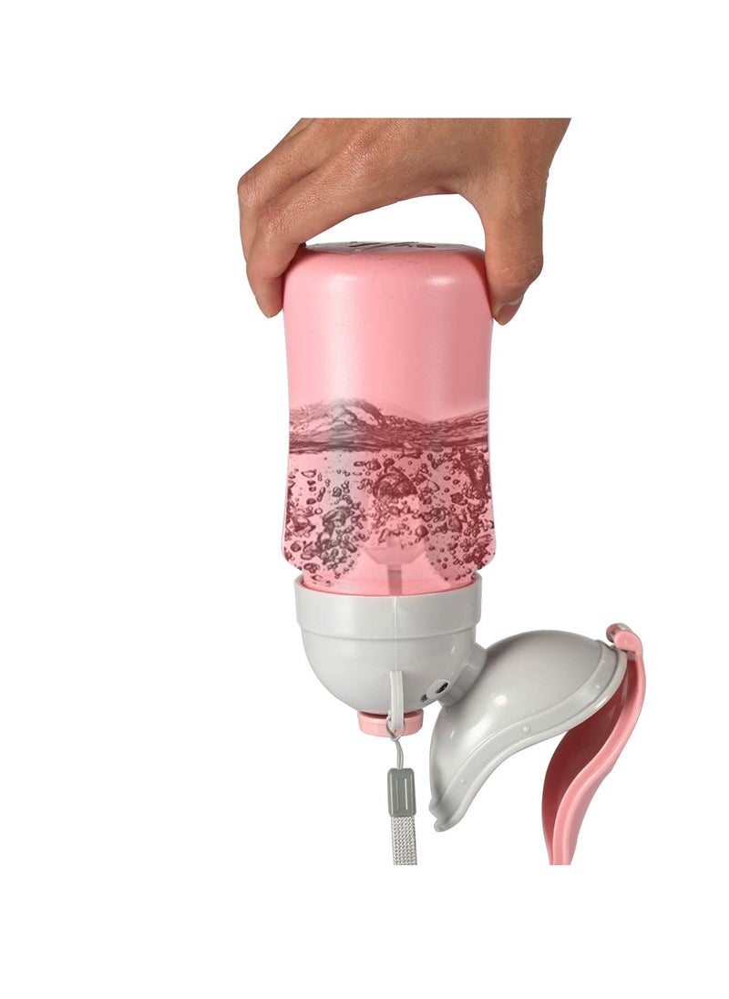 MUMS PLANET Travel Urinal Portable Potty Pee Cup for Kids Girls Urinal Emergency Toilet for Camping Car Travel and Kid Potty Pee Training Pee Bottle for Toddlers Kids Children Baby Girls  - Image 4