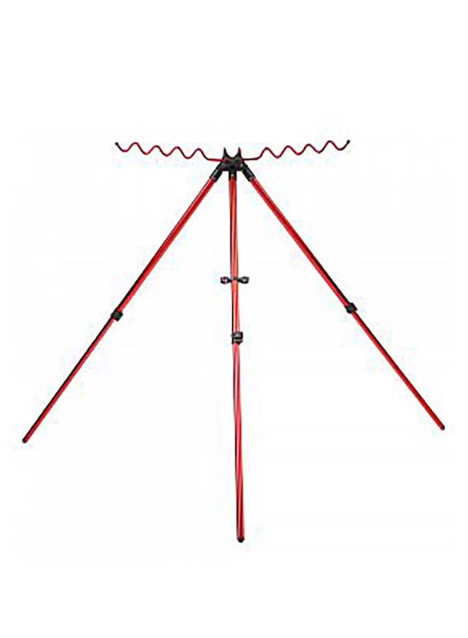 NIBEMINENT Telescopic Adjustable Fishing Rod Tripod 26.4x3x2inch - Image 1