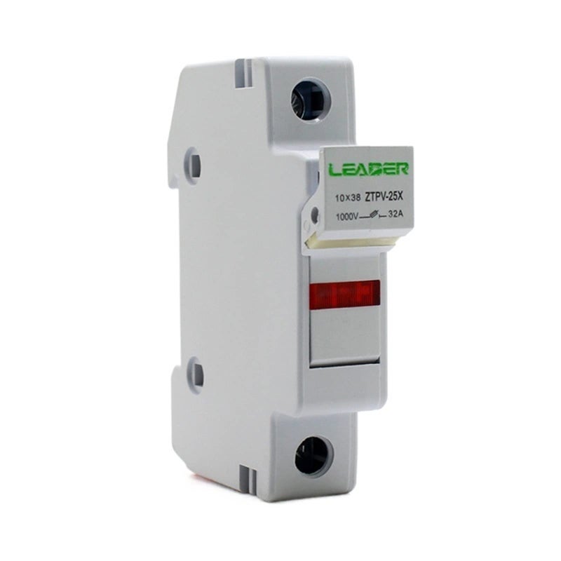 Solar PV Fuse Holder Set With LED Indicator Light And Fuses 6A 1000V - Image 3