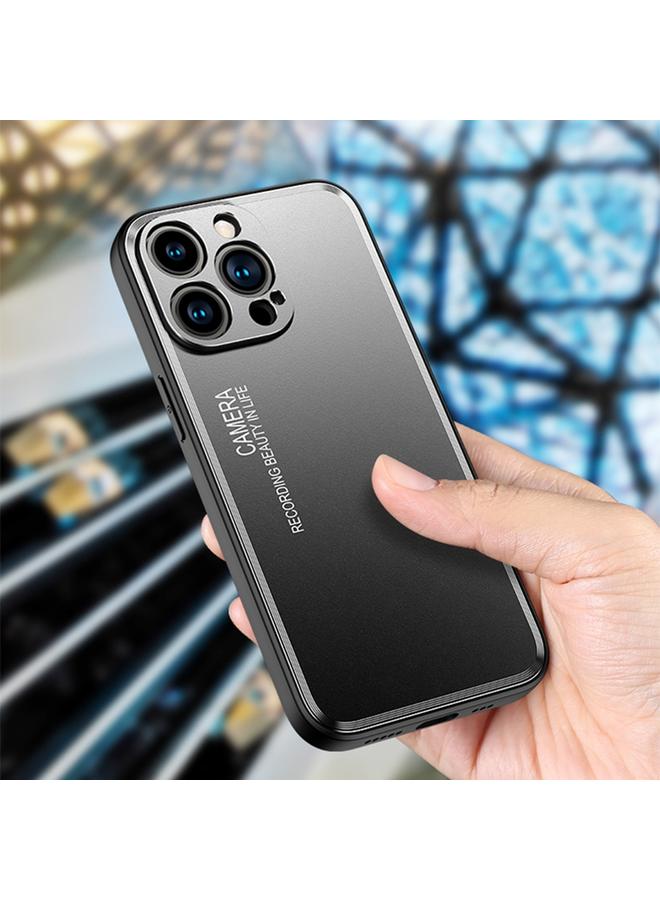 S-TOP Case For iPhone 15 Frosted Metal Phone Case - Image 2