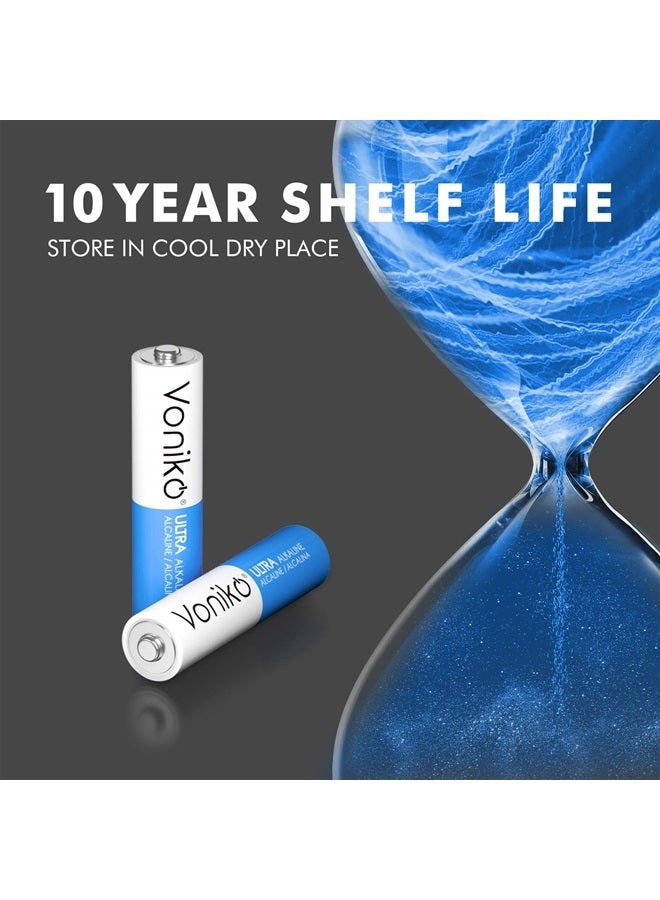 Voniko Premium Grade AAA Batteries - 24 Pack - Alkaline Triple A Battery - Ultra Long-Lasting, Leakproof 1.5v Batteries - 10-Year Shelf Life - Image 3