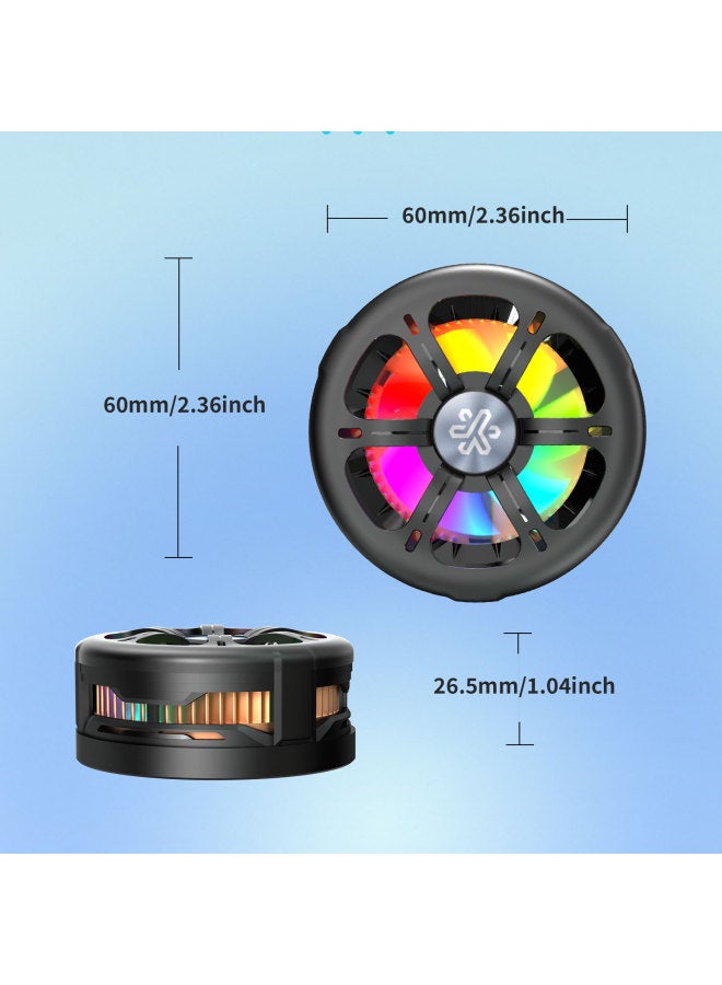 Qi2 Certified Mobile Phone Radiator Semiconductor Refrigeration Wireless Charger 15W Fast Charge Cooling Artifact Live Special-Color:Q6b White  - Image 4