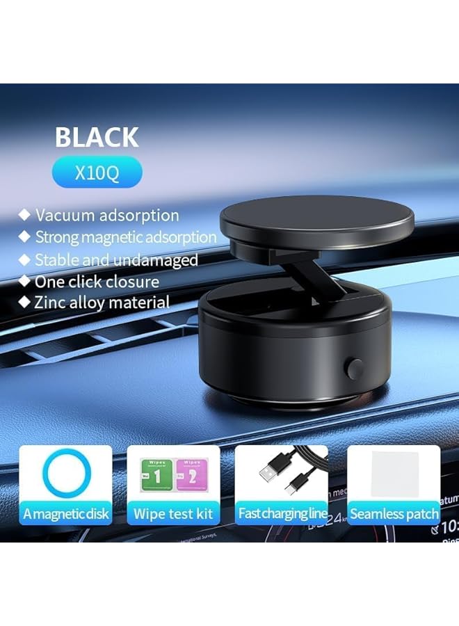 Green Tiger Electric Vacuum Magnetic Suction Phone Mount, Hands-Free Shower Phone Holder, Magnetic Cell Phone Holder for Car/Gym/Mirror/Smooth Surface, Compatible with Magsafe iPhone & Android - Image 2