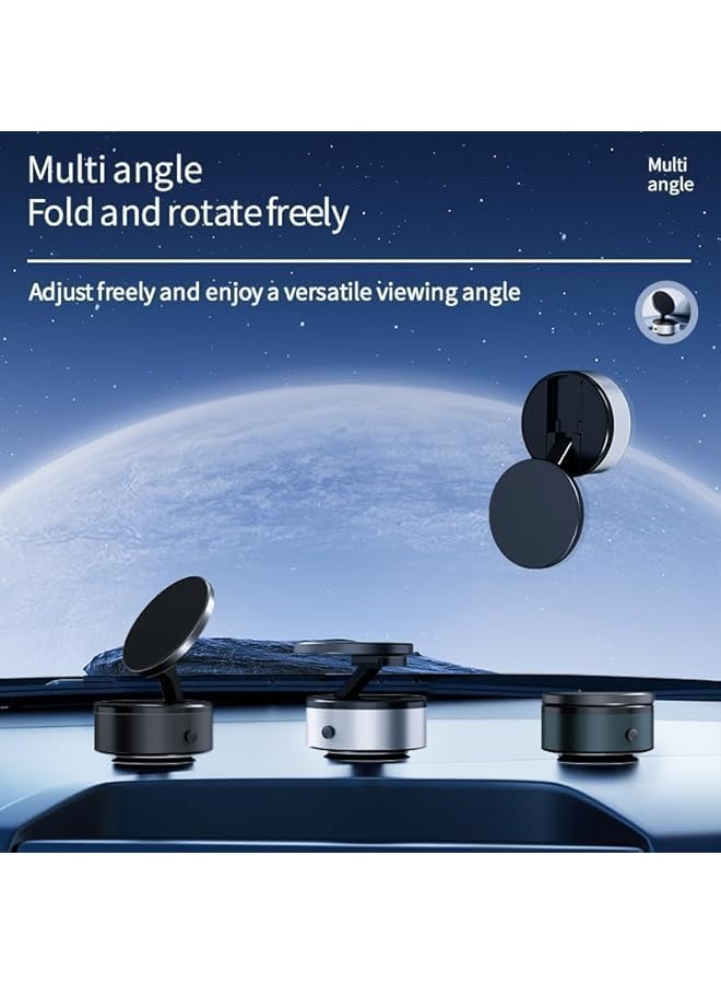 Green Tiger Electric Vacuum Magnetic Suction Phone Mount, Hands-Free Shower Phone Holder, Magnetic Cell Phone Holder for Car/Gym/Mirror/Smooth Surface, Compatible with Magsafe iPhone & Android - Image 3