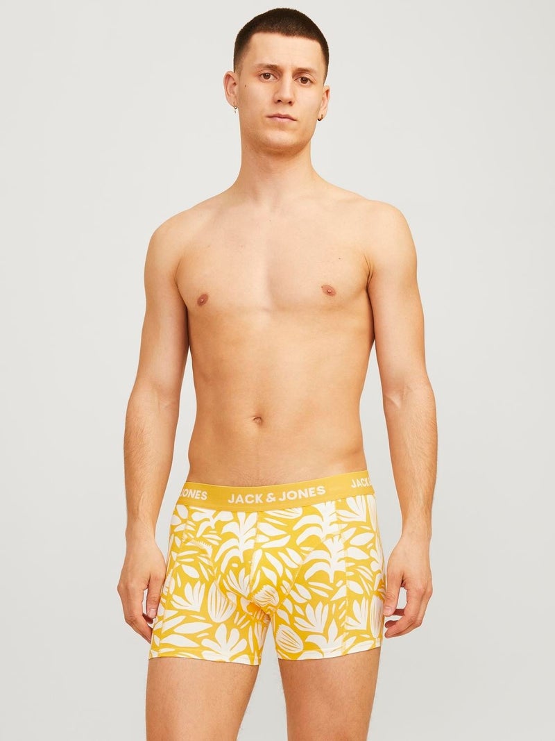 Jack Jones Jacmarbella Trunks 3 Pack Men's Blue Boxer 12255843-07  - Image 1