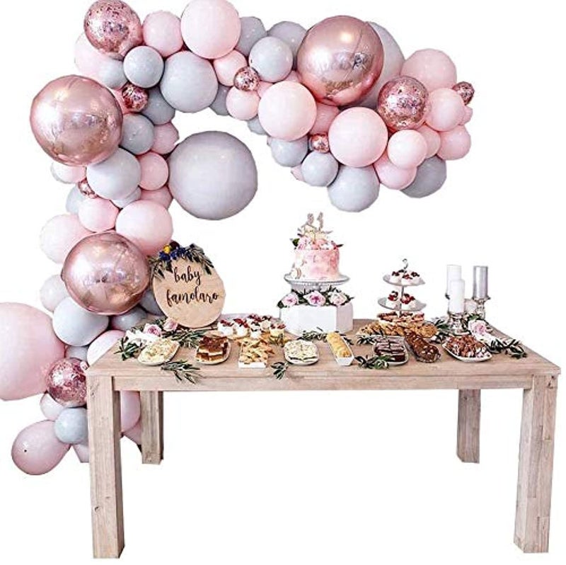 Genrics 167pcs Balloon Arch Garland Kit Macaron Pastel Latex Balloons For Wedding Graduation Engagement Kids Birthday Party Christmas - Image 1